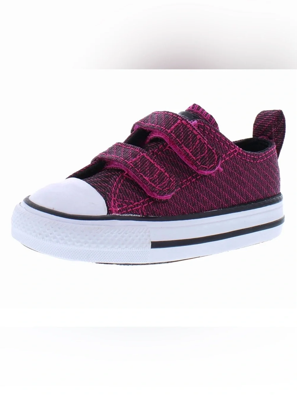 Chuck Taylor 2V All Star Easy On Sparkle Oxford Infant/Toddler Sneakers!! Size 9